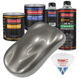 Restoration Shop 844926079227 - Graphite Gray Metallic Urethane Basecoat With Clearcoat Auto