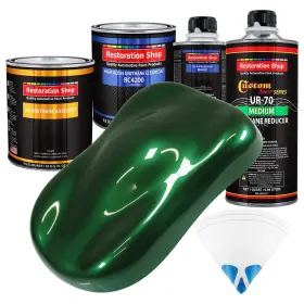 Restoration Shop 844926079647 - British Racing Green Metallic Urethane Basecoat With