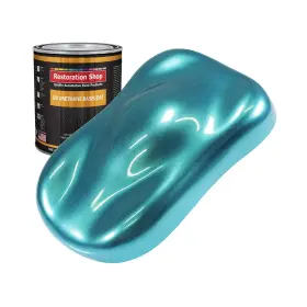 Restoration Shop 844926083675 - Aquamarine Firemist Urethane Basecoat Auto Paint Quart P