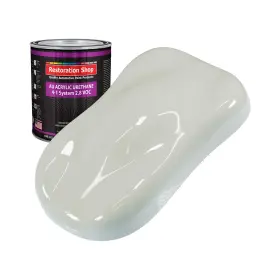 Restoration Shop 844926095593 Arctic White Acrylic Urethane Auto Paint Quart Color Only Professional