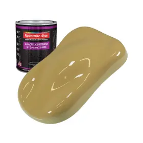 Restoration Shop 844926096316 Buckskin Tan Acrylic Urethane Gallon Only Auto Paint