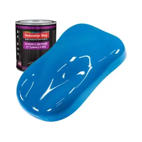 Restoration Shop 844926097177 Speed Blue Acrylic Urethane Auto Paint - Quart Color Only Professiona