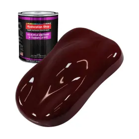 Restoration Shop 844926098518 Mine Red Acrylic Urethane Auto Paint Quart Color Only Professional Si