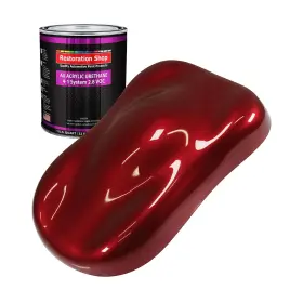 Restoration Shop 844927002019 Fire Red Pearl Acrylic Urethane Auto Paint - Quart Color Only Profe