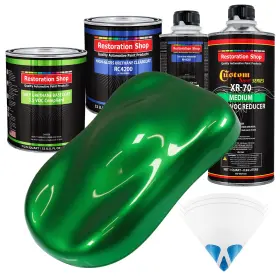 Restoration Shop 844927014814 Shop-gasser Green Metallic Low Voc Urethane Basecoat With Clearcoat