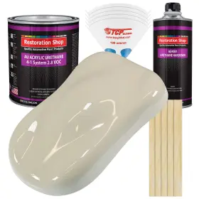 Restoration Shop 844998030744 Shop-olympic White Acrylic Urethane Auto Paint-complete Gallon