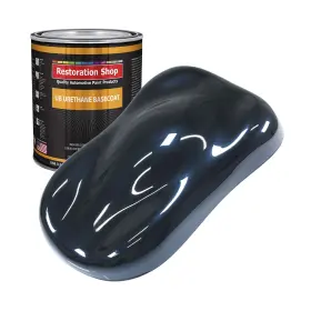 Restoration Shop 848849035841 - Dark Midnight Blue Pearl Urethane Basecoat Auto Paint Ga