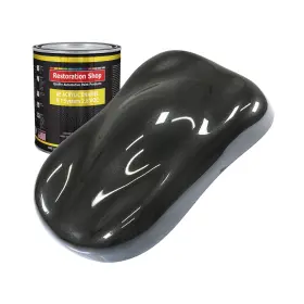 Ae2109-qt Restoration Shop Black Metallic Acrylic Enamel Auto Paint - Quart Color Only Profess