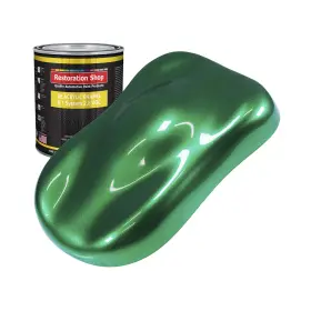 Ae2614-qt Restoration Shop Emerald Green Metallic Acrylic Enamel Auto Paint - Quart Color Only