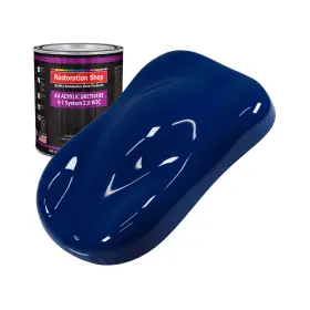 Au1509-qt Restoration Shop Shop-marine Blue Acrylic Urethane Auto Paint-quart Paint Color