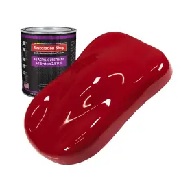 Au1719-qt Restoration Shop Torch Red Acrylic Urethane Auto Paint-quart Paint Color Only-professional