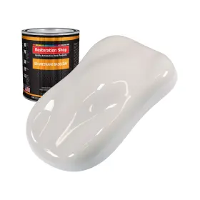 Ub1117-qt Restoration Shop Oxford White Urethane Basecoat Auto Paint - Quart Color Only Professio