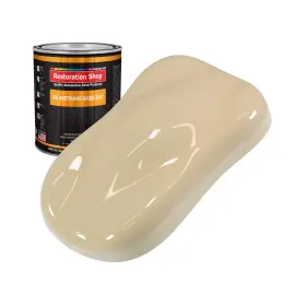Ub1201-qt Restoration Shop - Ivory Urethane Basecoat Auto Paint Quart Color Only