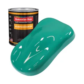 Ub1514-gl Restoration Shop Shop-tropical Turquoise Urethane Basecoat Auto Paint-gallon Paint