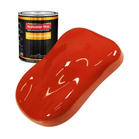 Ub1706-qt Restoration Shop Monza Red Urethane Basecoat Auto Paint Quart Color Only Professional H