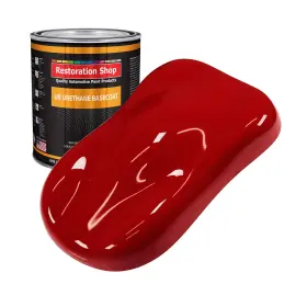 Ub1714-gl Restoration Shop Victory Red Urethane Basecoat Auto Paint Gallon Color Only Professiona