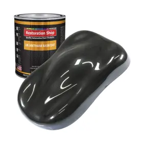 Ub2109-gl Restoration Shop - Black Metallic Urethane Basecoat Auto Paint Gallon Co
