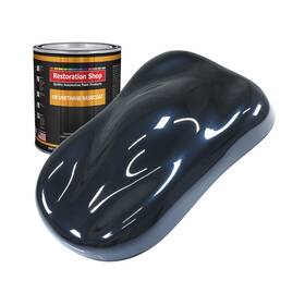 Restoration Shop Ub2524-qt Shop-dark Midnight Blue Pearl Urethane Basecoat Auto Paint-quart