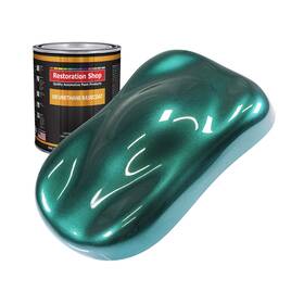 Restoration Shop Ub2612-qt Shop-dark Teal Metallic Urethane Basecoat Auto Paint-quart Paint Col