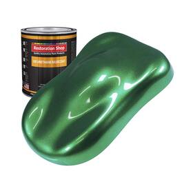 Restoration Shop Ub2614-qt Shop-emerald Green Metallic Urethane Basecoat Auto Paint-quart