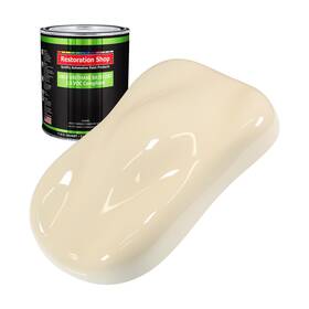 Restoration Shop Ublv1102-qt Wimbledon White Low Voc Urethane Basecoat Auto Paint-quart Paint Color