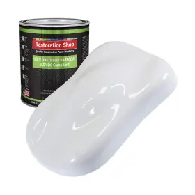 Ublv1103-gl Restoration Shop - Winter White Low Voc Urethane Basecoat Auto Paint Gallon