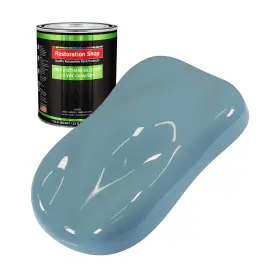 Ublv1505-qt Restoration Shop - Glacier Blue Low Voc Urethane Basecoat Auto Paint Quart Pai