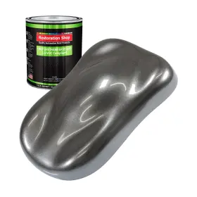 Ublv2112-qt Restoration Shop Shop-meteor Gray Metallic Low Voc Urethane Basecoat Auto