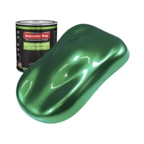 Ublv2614-qt Restoration Shop - Emerald Green Metallic Low Voc Urethane Basecoat Auto Pa Inch