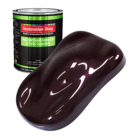 Ublv2704-gl Restoration Shop - Black Cherry Pearl Low Voc Urethane Basecoat Auto Paint Gal