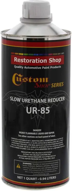 Ur85-qt Restoration Shop / Custom - Ur85 Slow Urethane Reducer Quart High Perf