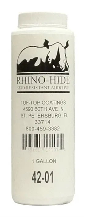 Rhino Hide 758461171011 42-01 Polymer Clear Indoor/outdoor Anti-skid Additive 8 Oz