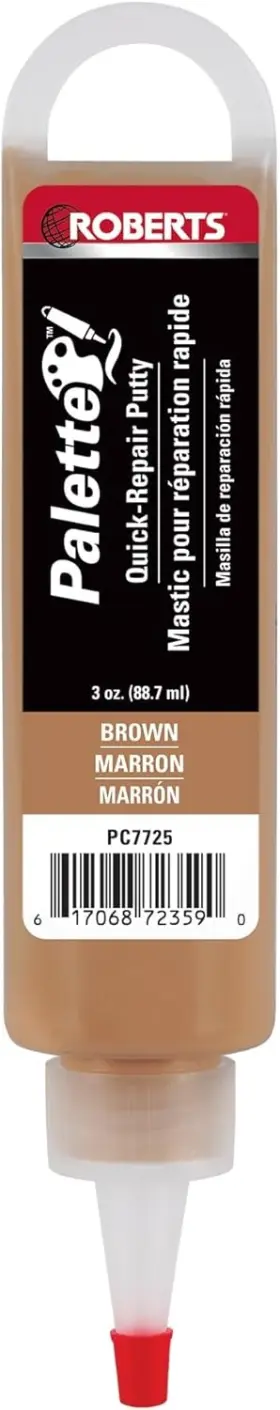 Pc7725 Roberts Palette Quick-repair Putty For Wood Laminate And Vinyl - Brown