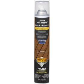 Rocksolid 020066037451 Rust-oleum Cedar Deck And Fence Exterior Turbo Stain Spray 24 Oz