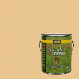 4102011-ca137 Rodda Paint 4102011-ca137/maize Cascadia Zero Interior Flat And Primer In 1-gallon Maize