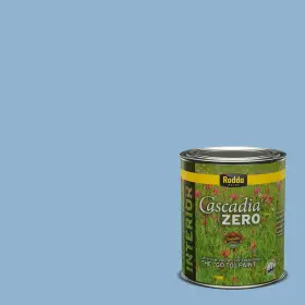 410201q-0645 Rodda Paint 410201q-0645/calm Cascadia Zero Interior Flat And Primer In Quart Calm Tint