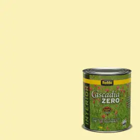 410201q-0847 Rodda Paint 410201q-0847/yellow Cascadia Zero Interior Flat And Primer In Quart Yellow Blitz