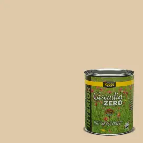 410201q-ca123 Rodda Paint 410201q-ca123/alabaster Cascadia Zero Interior Flat And Primer In Quart Alabaster