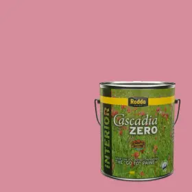 4102031-1143 Rodda Paint 4102031-1143/rambling Cascadia Zero Interior Flat And Primer In 1-gallon Rambling Rose