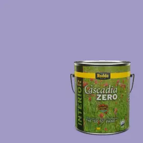 4102031-1255 Rodda Paint 4102031-1255/purple Cascadia Zero Interior Flat And Primer In One 1gallon Purple Haze