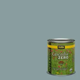 410203q-0485 Rodda Paint 410203q-0485/north Cascadia Zero Interior Flat And Primer In Quart North Beach Blue