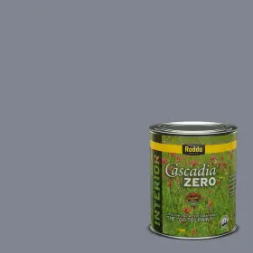 410203q-0520 Rodda Paint 410203q-0520/slate Cascadia Zero Interior Flat And Primer In Quart Slate Tint