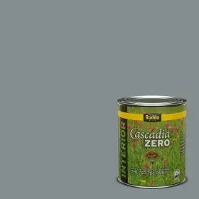 410203q-ca194 Rodda Paint 410203q-ca194/steel Cascadia Zero Interior Flat And Primer In Quart Steel