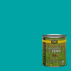 410204q-0682 Rodda Paint 410204q-0682/pleasant Cascadia Zero Interior Flat And Primer In One Quart Pleasant Stream