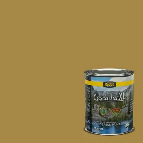 420104q-0872 Rodda Paint 420104q-0872/saffron Cascadia Xl Exterior Satin And Primer In Quart Saffron Valley
