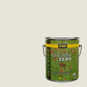 4202011-ca020 Rodda Paint 4202011-ca020/crystal Cascadia Zero Interior Satin And Primer In 1-gallon Crystal