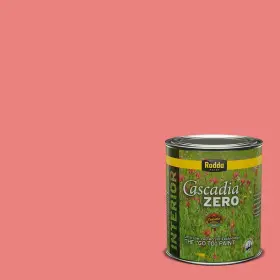 420203q-1087 Rodda Paint 420203q-1087/bay Cascadia Zero Interior Satin And Primer In Quart Bay Coral