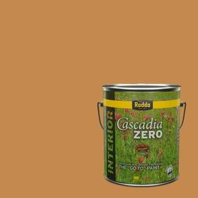 Rodda Paint 4202041-0990/butterscotch Cascadia Zero Interior Satin And Primer In 1-gallon Butterscotch Glaze