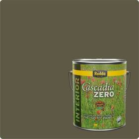 Rodda Paint 4202041-ca168/fiddlehead Cascadia Zero Interior Satin Low And Primer In 1-gallon Fiddlehead
