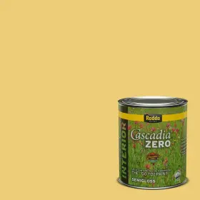 440201q-0316 Rodda Paint 440201q-0316/golden Cascadia Zero Interior Semi-gloss And Primer In Quart Golden Lake